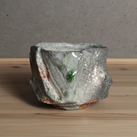 伊賀鎬茶碗　新学　伊賀　茶道具