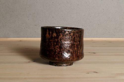大前悟　淡路島　黒高麗茶碗