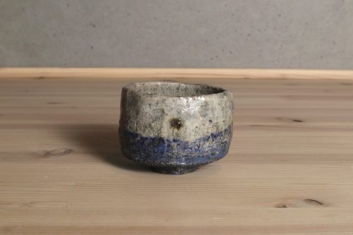 白黒ぐい吞不二山　大前悟　淡路島　盃　酒器