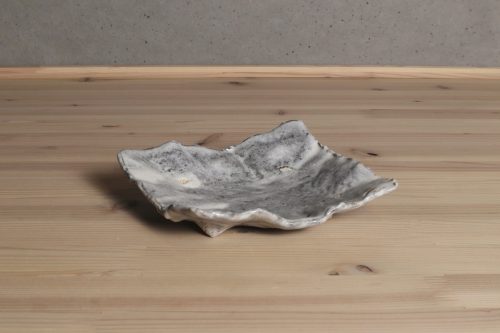 鼠志野紙皿　大前悟　淡路島　食器　器　うつわ