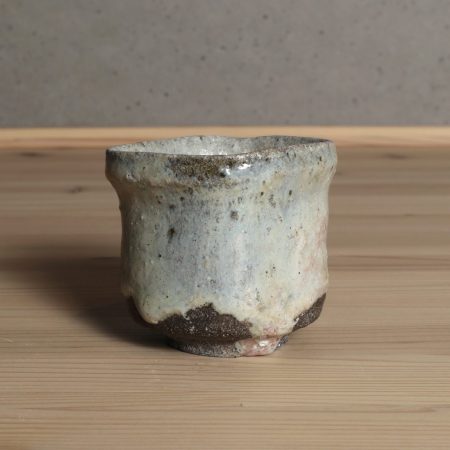 丸田宗彦　盃　斑唐津四方ぐい吞　酒器