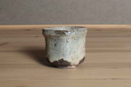 丸田宗彦　盃　斑唐津四方ぐい吞　酒器
