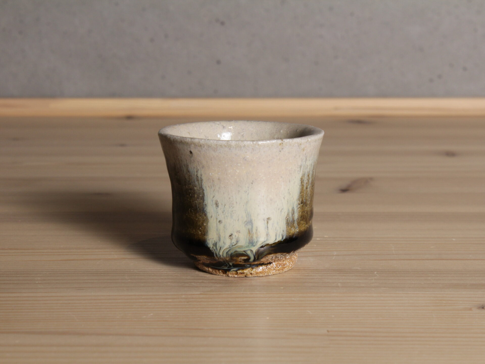 五代眞清水蔵六　京都　唐津　酒器　ぐい吞盃